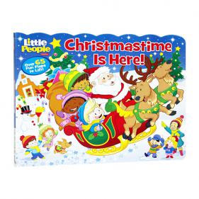 [크리스마스 북쿠폰] Fisher-Price Little People: Christmastime Is Here! (Fisher Price Lift the Flap) - 플랩북/보드북