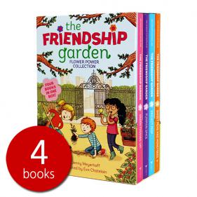 The Friendship Garden Flower Power Collection - 챕터북 4권 세트