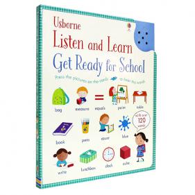 어스본 Get Ready for School (Listen and Learn) - 사운드북