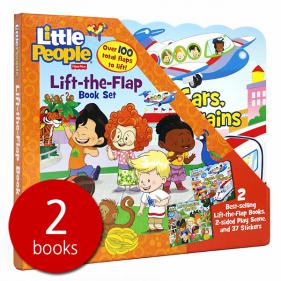 Fisher-Price Little People Lift-the-Flap Book Set - 플랩북
