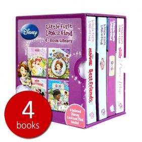 Disney Little First Look and Find 4-Book Library - 보드북