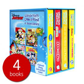 Disney Junior Little First Look and Find 4-Book Library - 보드북