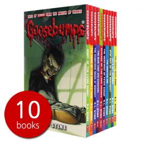 Goosebumps Series 10 Books Collection Set (Classic Covers) - 챕터북