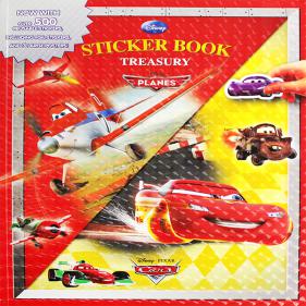 Disney Pixar Cars and Planes Sticker Book Treasury - 스티커북