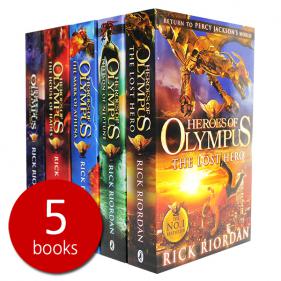 Heroes Of Olympus 5 Shrinkwrap Set - 올림푸스 챕터북