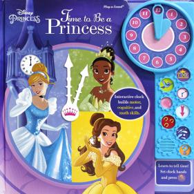 Disney Princess Clock Book - 디즈니 프린세스 시계책