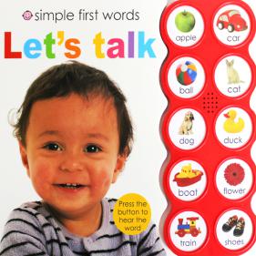 Priddy Books Simple First Words Lets Talk - 사운드북