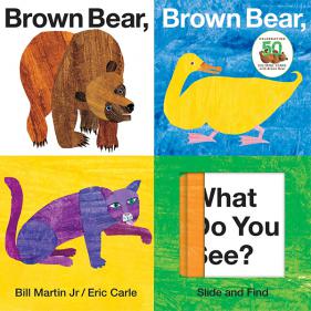 Brown Bear, Brown Bear, What Do You See? Slide and Find - 보드북