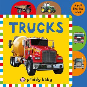 Priddy Books Pull the Tab Trucks - 플랩보드북