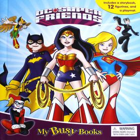 DC Super Friends My Busy Book (Girls) - 비지북