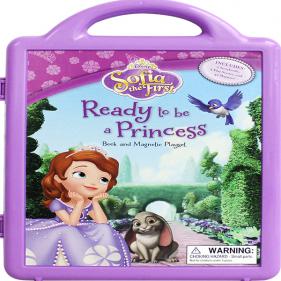 Sofia the First Ready to be a Princess Book and Magnetic Playset - 소피아 자석 플레이 세트