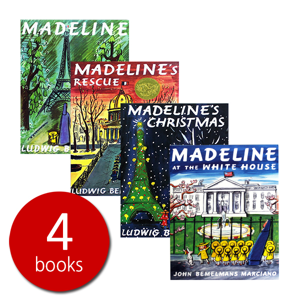 Madeline 시리즈 4권 세트 - 페이퍼북