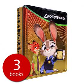 Disney Zootropolis Happy Tin - 주토피아 틴케이스