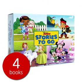 Disney Junior Stories To Go - 보드북 4권 박스 세트
