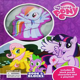 My Little Pony Book and Blocks - 마이리틀포니 블럭북