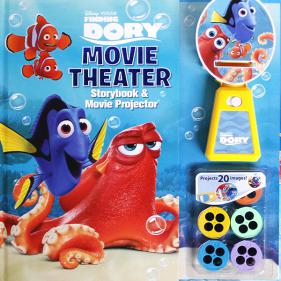 Disney Pixar Finding Dory Movie Theater Storybook and Movie Projector - 도리 무비씨어터