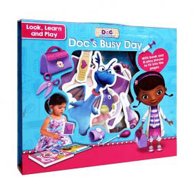 Disney Junior Look, Learn and Play Docs Busy Day - 닥터 맥스터핀스 퍼즐북