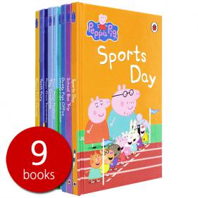 Peppa Pig Mini Hardcoverbook Set - 페파피그 하드커버북 9권 세트