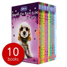 RSPCA Animal Rescue Pets 10 Childrens Books Collection Set - 챕터북