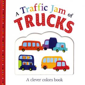 Picture Fit Board Books A Traffic Jam of Trucks A Clever Colors Book - 보드북