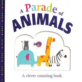 Picture Fit Board Books A Parade of Animals A Clever Counting Book - 보드북