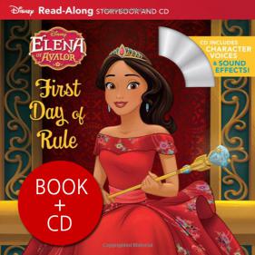 Disney Elena of Avalor Elenas First Day of Rule Read-Along Storybook and CD - 페이퍼북