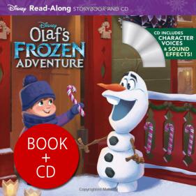 Disney Olafs Frozen Adventure Read-Along Storybook and CD - 페이퍼북