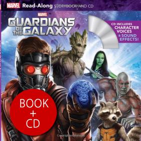 Guardians of the Galaxy Read-Along Storybook and CD - 페이퍼북