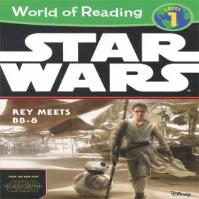 Rey Meets BB-8 (Star Wars, World of Reading Level 1) - 페이퍼북
