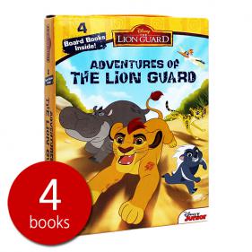 Disney Adventures of The Lion Guard - 보드북 4권 세트