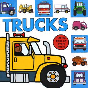 Priddy Books Lift-The-Flap Trucks - 플랩북
