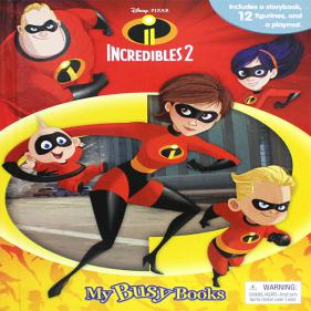Disney The Incredibles 2 My Busy Books - 인크레더블2 비지북