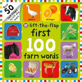 Lift-the-Flap First 100 Farm Words - 보드북