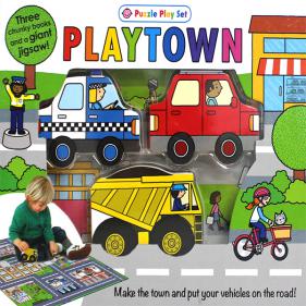 Puzzle Play Set Playtown - 퍼즐북