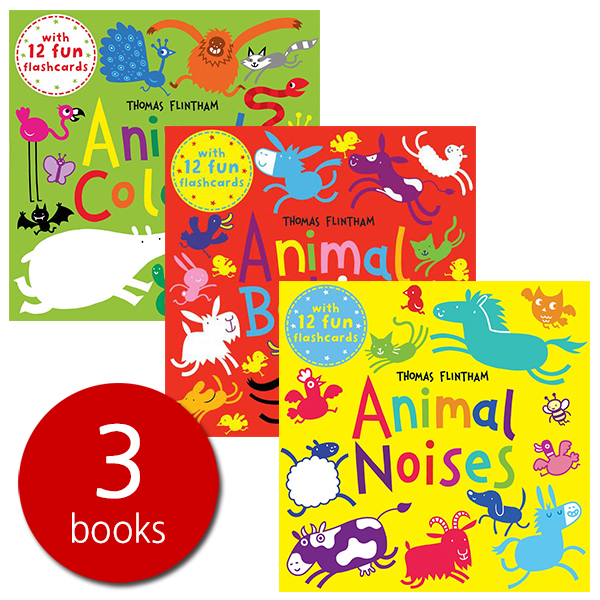 토마스 플린탐 애니멀 시리즈 스토리북 3권 세트