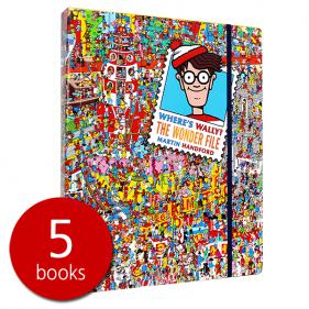 Wheres Wally (The Wonder File) 5 Books Set - 페이퍼북