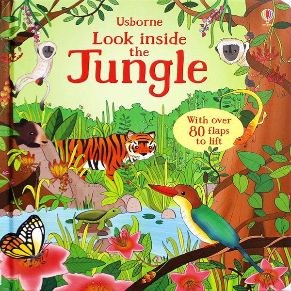 Look Inside the Jungle (Look Inside Board Books) - 하드커버북