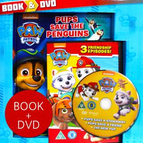 Nickeldodeon Paw Patrol Pup Pals Storybook(Storybook and DVD) - 하드커버북