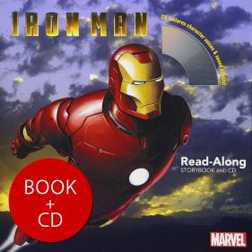 Iron Man Read-Along Storybook and CD - 페이퍼북