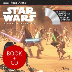 Star Wars: Attack of the Clones Read-Along Storybook and CD - 페이퍼북