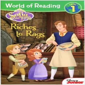 Sofia the First Riches to Rags (World of Reading: Level 1)-페이퍼북