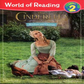 Cinderella Kindness and Courage (World of Reading Disney - Level 2)