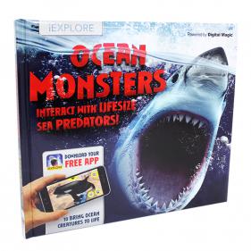 iExplore - Ocean Monsters-하드커버북