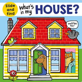 B급) Whats in My House?: A slide and find book - 보드북