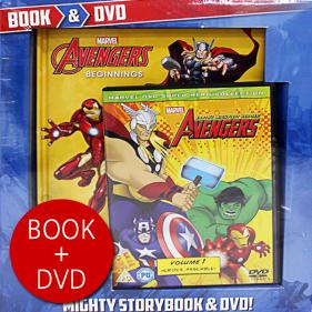 Marvel Avengers Book & DVD: Mighty Storybook & DVD (Storybook and DVD)스토리북+DVD