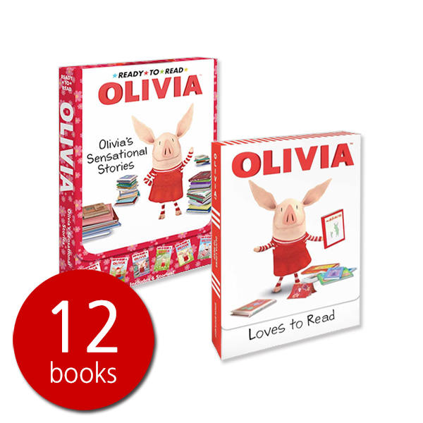 READY TO READ Olivia's Sensational Stories+Loves to Read 12 Books Set - 페이퍼북