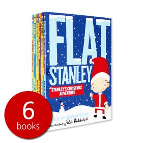 Flat Stanleys Adventure Collection - 챕터북 6권 세트