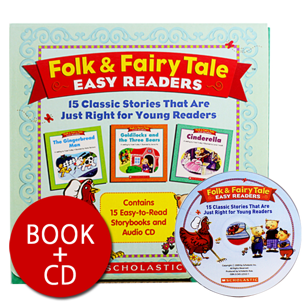 Scholastic Folk & Fairy Tale Easy Readers(B+CD) - 페이퍼북