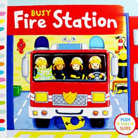 B급)Busy Fire Station - 보드북