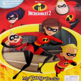 renewal) Disney The Incredibles 2 My Busy Books - 인크레더블2 비지북